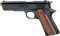 M1911 .45 Black - Front Firing Blank Replica Gun