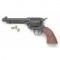 M1873 9MM BLANK FIRING OLD WEST REVOLVER, BLACK FINISH