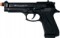 Jackal Shiny Black - Full Auto Replica Machine Pistol